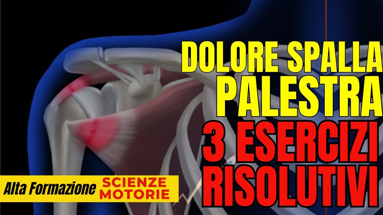 esercizi spalla palestra uomini